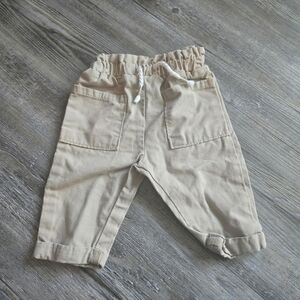 0-3M Boys Garanimals Infant Pants in Beige